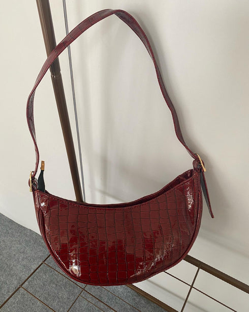 Moon Shape Baguette Bags